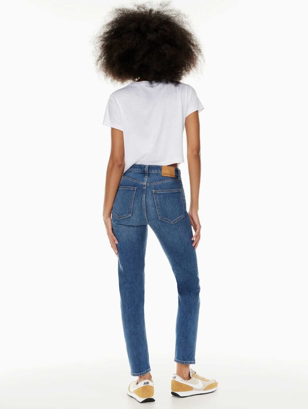 Denim Forum The Yoko High Rise Slim 26W  28L In 3Yrs bleu N Stormy (Medium Wash)
